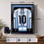Lionel Messi encadré 25,75 x 33,75 de la Coupe du monde de football 2026 en Argentine