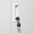 Adjustable Shelf Metal Storage Locker For Office, Home, - White Colorway Cabinet With Foldable Feature Garage, Home Locking-334704936