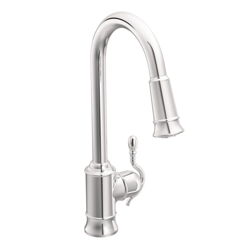 Robinet de bar escamotable Woodmere avec Duralock ™ et Reflex ™, Chrome