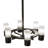 Danielis 12 - Light Dimmable Wagon Wheel Chandelier