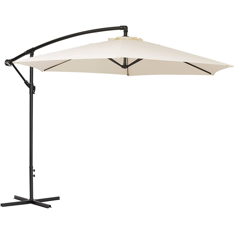 Nona 247cm X 0cm Rectangular Cantilever Parasol, Beige