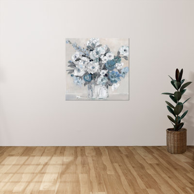 "Blue Summer" par Sally Swatland, reproduction sur toile