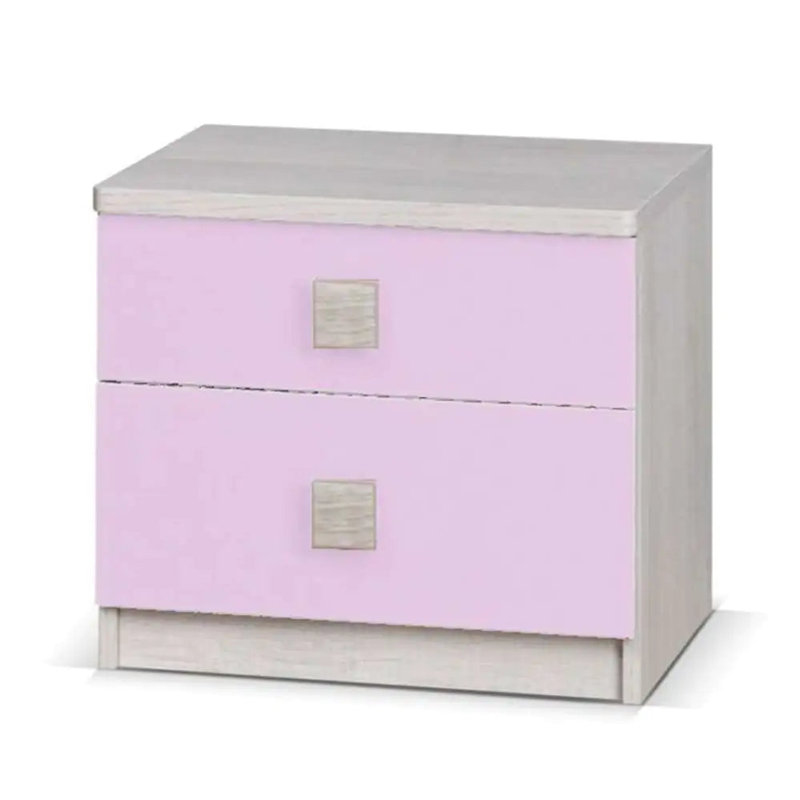 50cm W Manufactured Wood Bedside Table