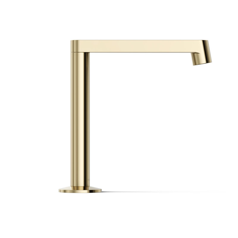 Components™ Bathroom Sink Spout with Row Design, Gold