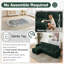 Canapé modulaire avec repose-pieds Boneless-1690704847