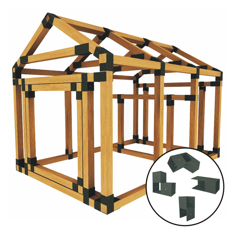 38 IN X 60 IN DIY E-Z Frame Chicken Coop & Run For Up to 2 Chickens