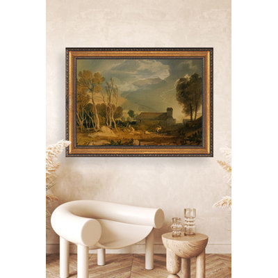 Stunning Framed Canvas Painting, 19.7 x 27.6 inches | 50% Polystyrene / 50% Canvas Polyester Fabric, Thickness: 1.2 inches | Digital Printing, Easy Wall Hanging Design | Perfect for Home Decor & Art Lovers