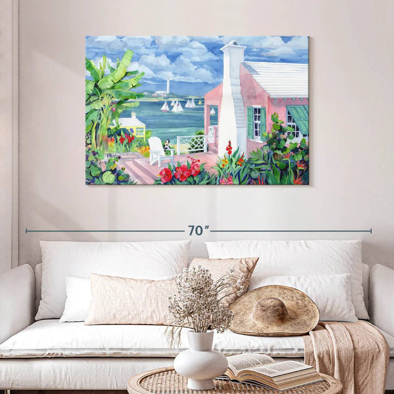 Bermuda Cove, 30" H x 45" W