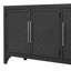 Sideboard with Spacious Three Door Storage and Easy Assembly for Modern Homes