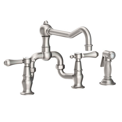 Chesterfield Bridge Faucet with Side Spray