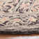 Tapis noir / rouge Rubalcava