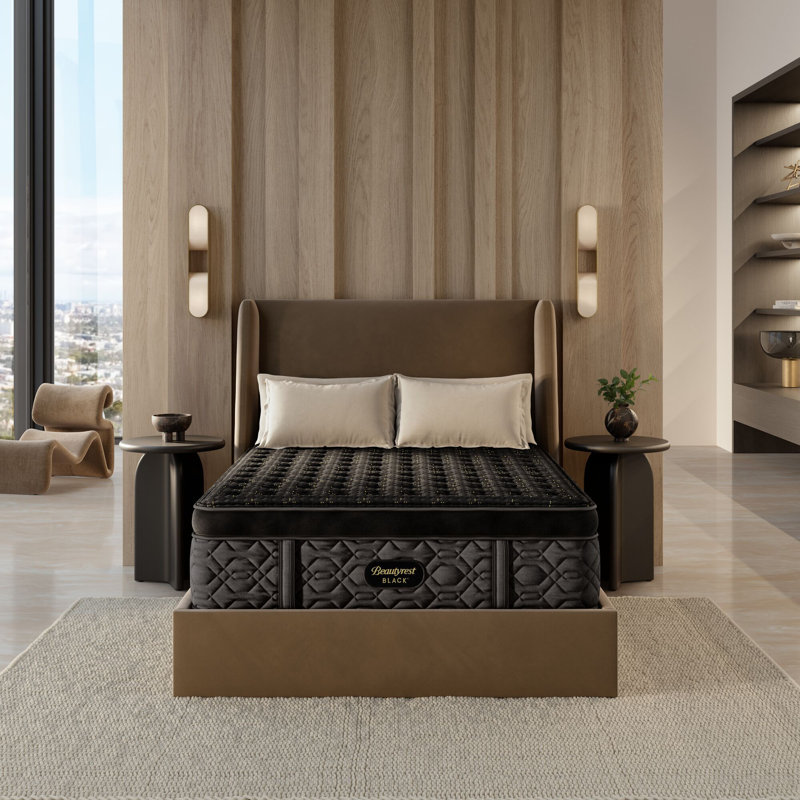 Black Series Four Firm Pillow Top 17.5" Mattress, California King
