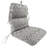 22" x 45" Outdoor Chair Cushion with Ties and Loop (Set of 2)