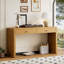 Console courbée avec espace de rangement-628625565
