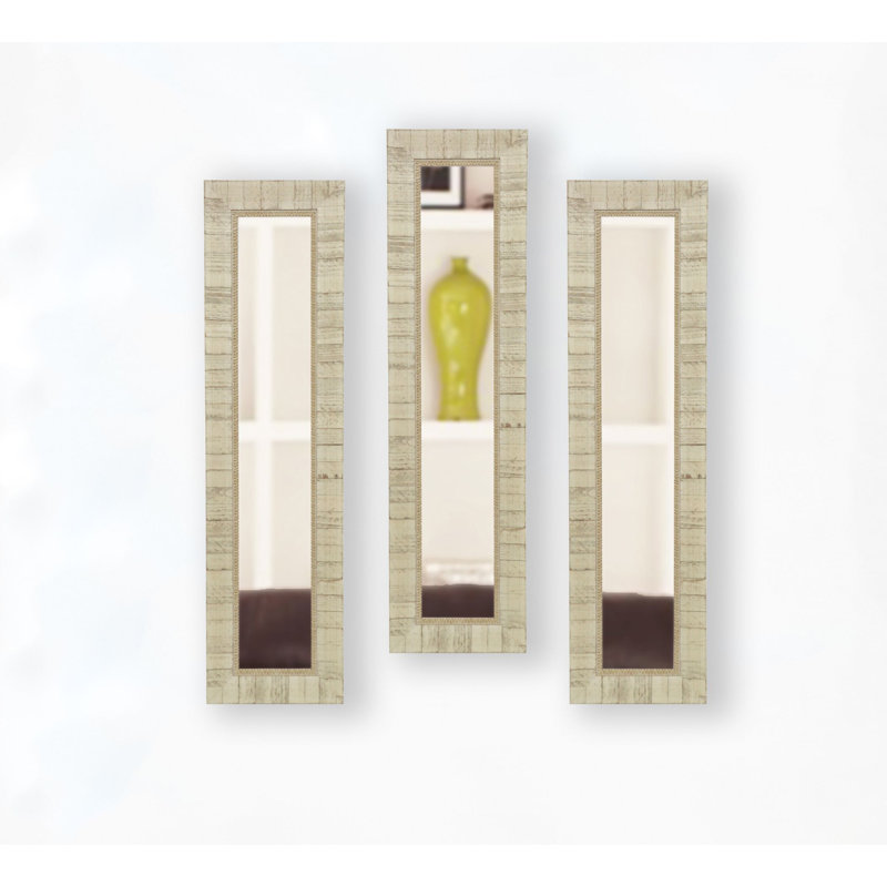 Ensemble de 3 miroirs Wanneroo, H 28,5 po x l 14,5 po
