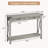 Farmhouse Entryway Table With Rattan Drawers, Console Table For Entryway, 43" Wood Sofa Table With Storage Living Room, Hallway-435630158