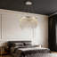 Lustre luxueux à DEL en cristal, chrome et luminaire moderne transparent - température de couleur réglable, fil réglable, idéal pour le salon / la salle à manger / la chambre à coucher