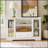Farmhouse Wooden Sideboard Buffet Cabinet With Drawers, Doors, And Adjustable Shelves For Versatile Kitchen Storage