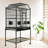 Victorian Top Floor Bird Cage Large Black-1359681853-1464833127
