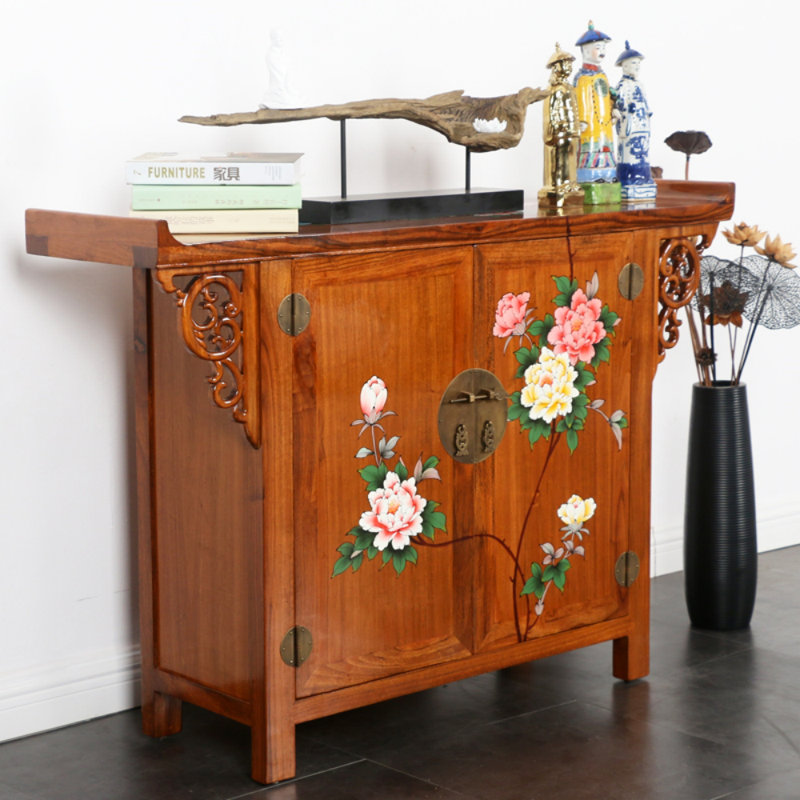 Classic Painted Porch Cabinet