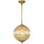 Allie Crystal 1-Light Globe Chandelier