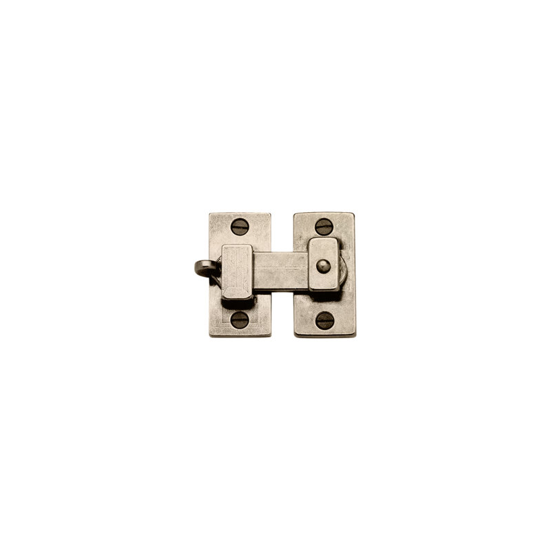 Cabinet Latch, White Bronze Brushed