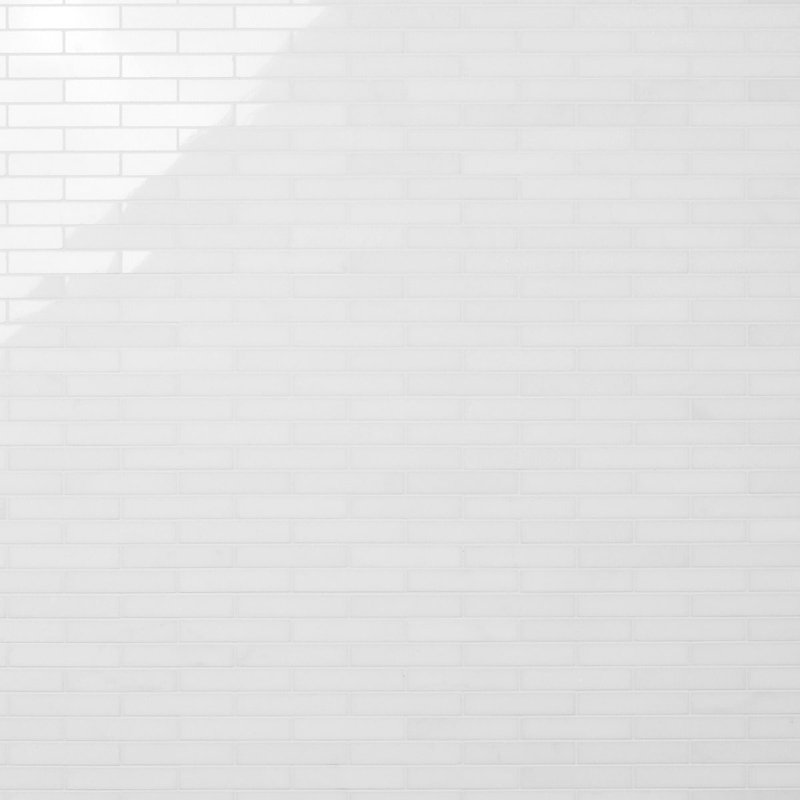 Thassos .75x4 Big Brick Polished Marble Tile