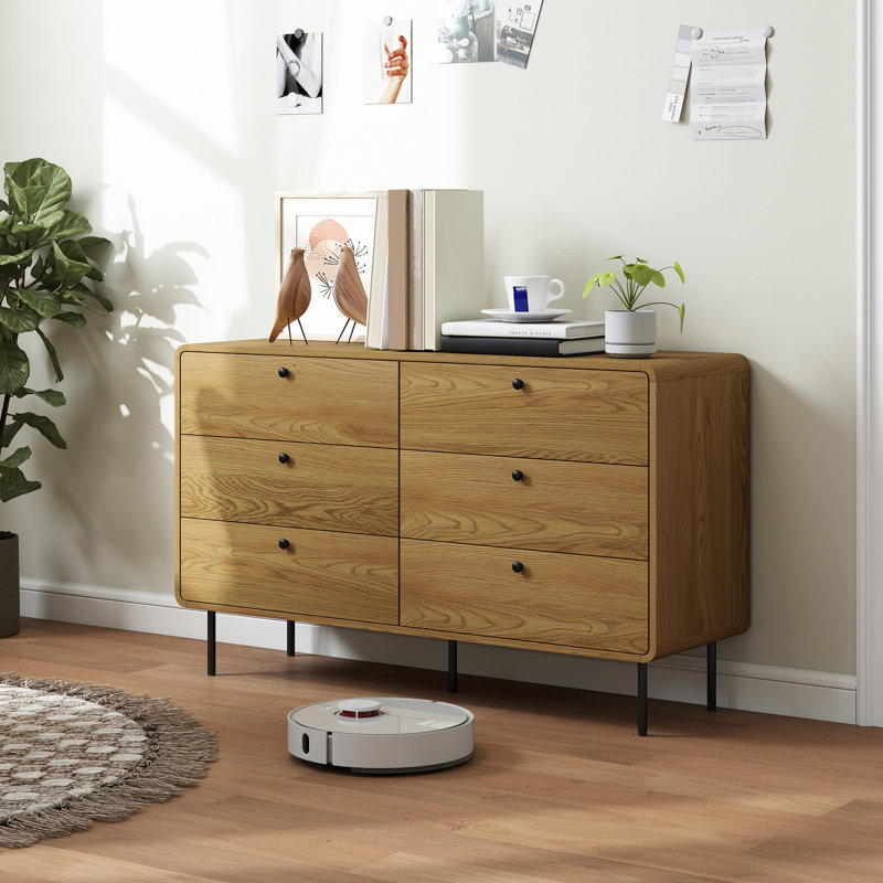 120cm W 6 - Drawer Chest of Drawers