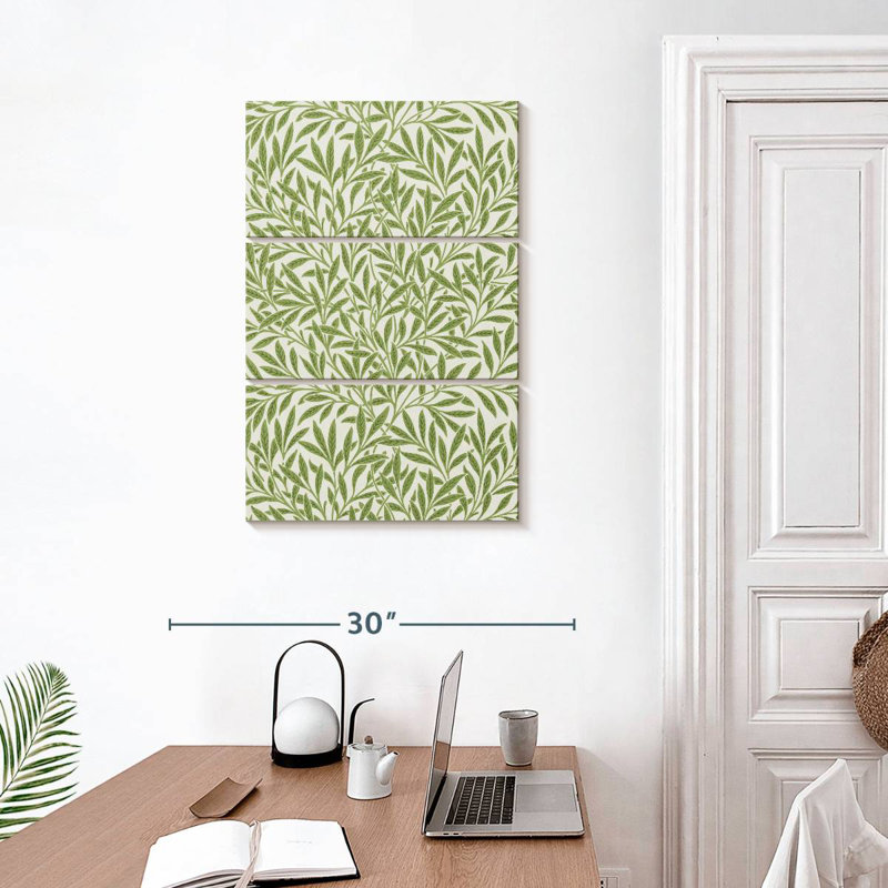 Kerner Willow Pattern, 32" H x 20" W
