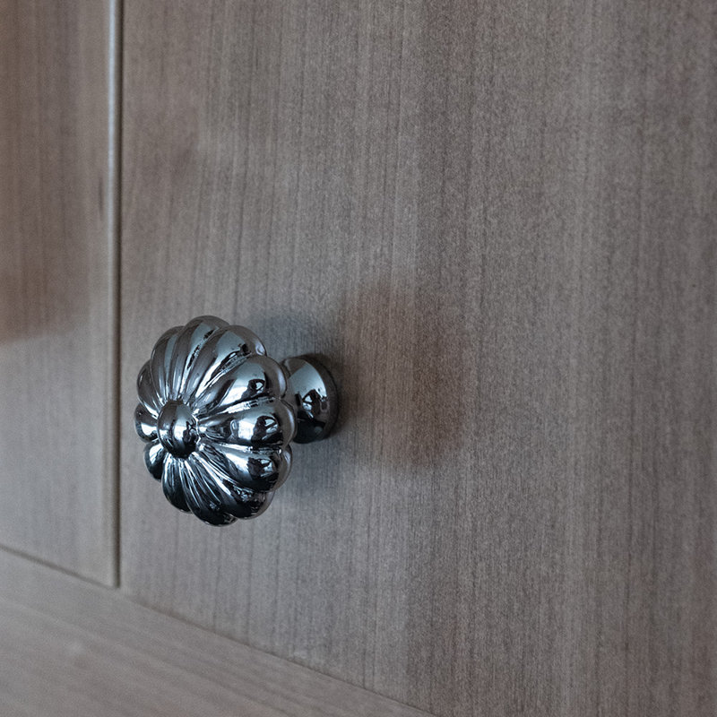 CK Series Knob, Large, Chrome