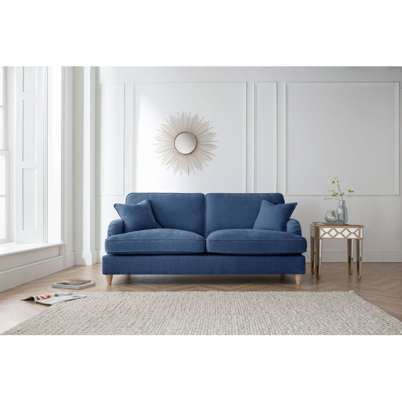 Galilee 3 Seater Sofa, Manhattan Navy