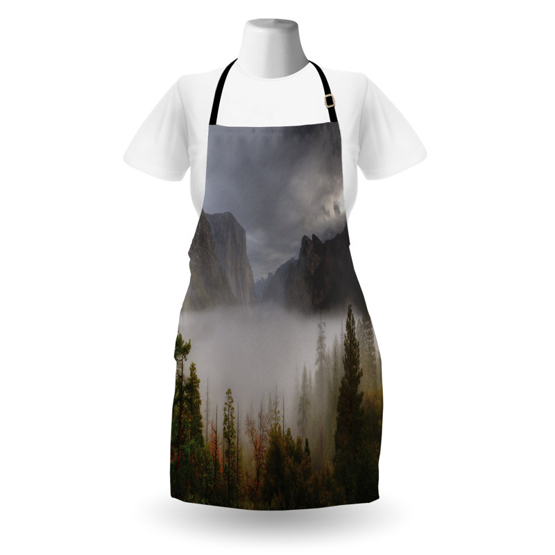 No Pattern Bib Apron