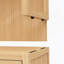 Armoire de rangement multifonctionnelle en bambou pour salle de bain