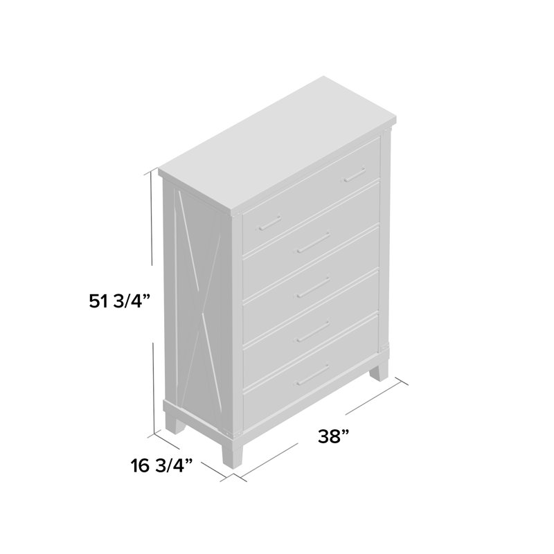 Commode 5 tiroirs Daramanivong