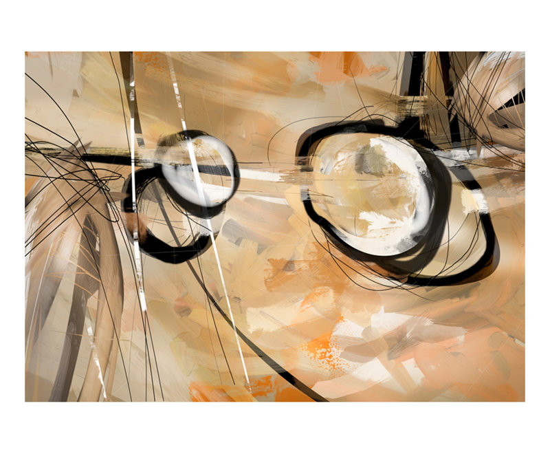 Jocephus Peel & Stick Abstract Roll, 9.18' L x 154.3" W