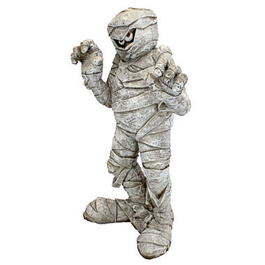 The Twillery Co.® Painted Wood Halloween Mummy Figurine & Reviews