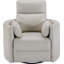 Fauteuil inclinable standard pivotant en cuir de 40 po Bre-418365292