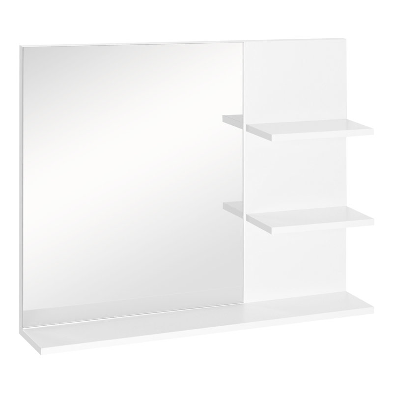 Aoifee Wall Mirror with Shelves