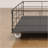 Graysyn Full Size Bed Frame With LED, 4 Under-Bed Portable Storage Drawers, Wings Headboard Design