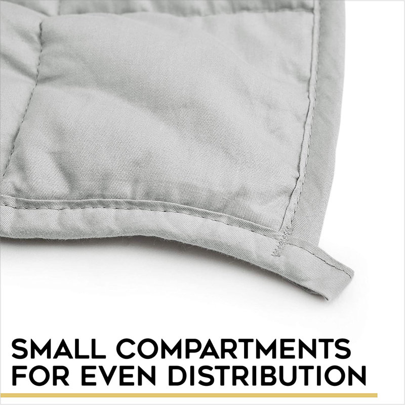 Couverture 100% coton , Gris foncé, 12