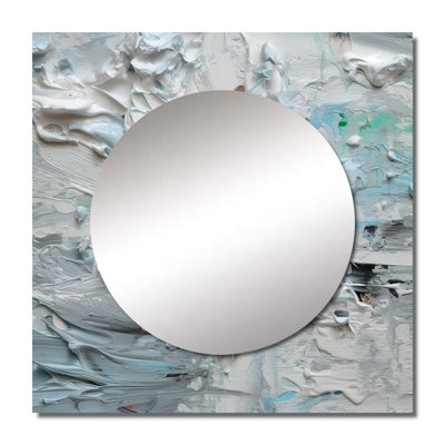Quamesha - Abstract Large Square Mirror For Wall Art Decor