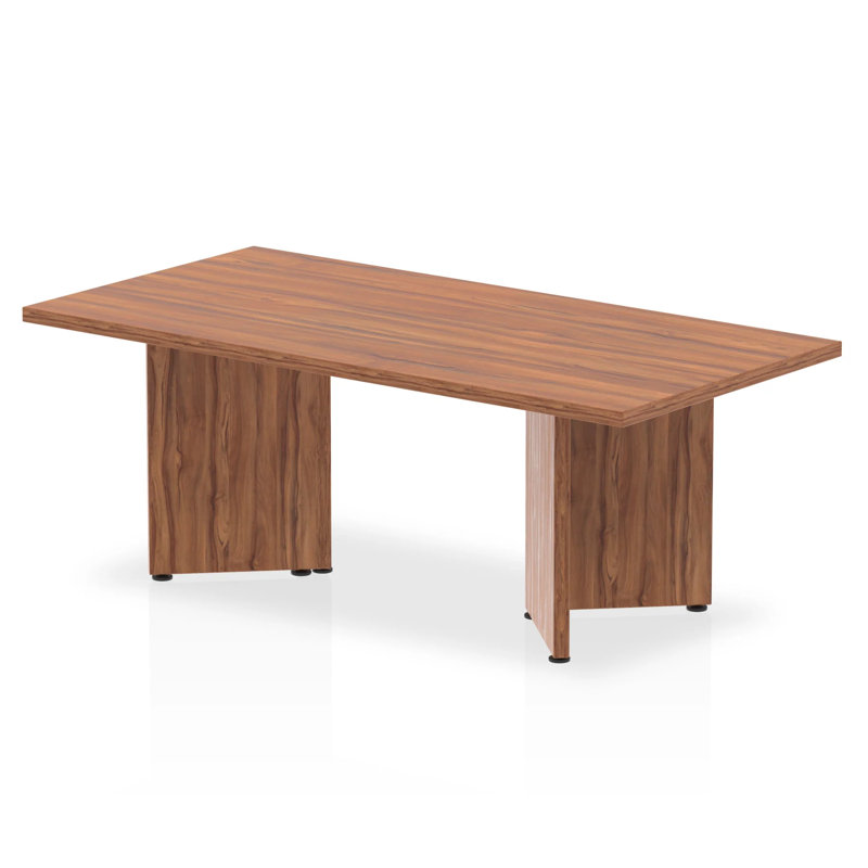 Kyvan 120cm Rectangle Conference Table, Walnut