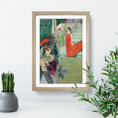 The Opera by Henri de Toulouse-Lautrec - Picture Frame Painting