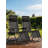 Zero-Gravity Lawn Lounge Chair Two-Piece Set, Includes Pillow And Cup Holder, Adjustable Angle, Suitable For Terrace, Beach, And Patio Use.