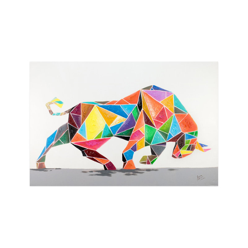 Leinwandbild Geometric Strength