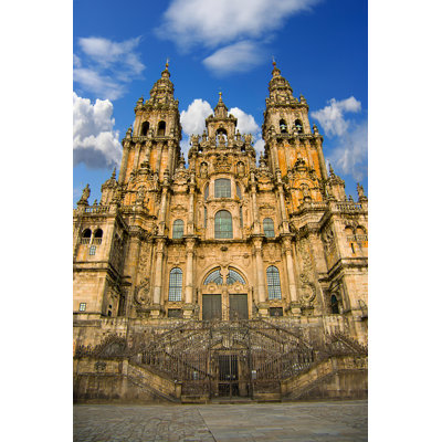 " Cathedral In Santiago Compostela "