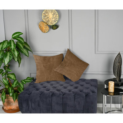 Matte Velvet Cushion Cover - 1 Pc