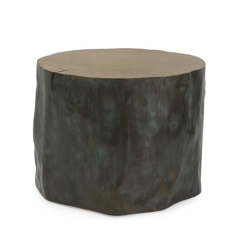 Etched Large Stool