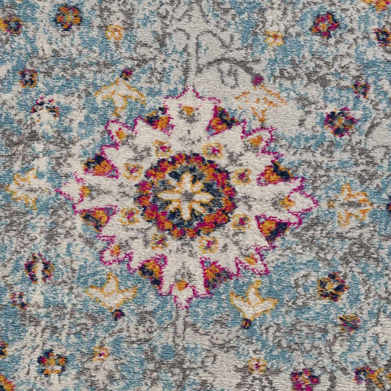 Favreau Oriental Indoor Rug, Round 5'3"
