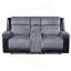 Causeuse inclinable grise / noire